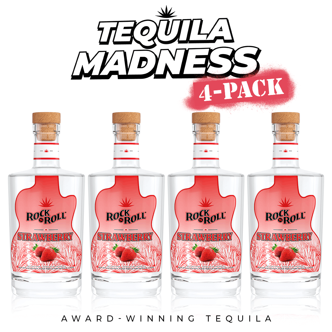 Tequila Madness Strawberry 4 Pack