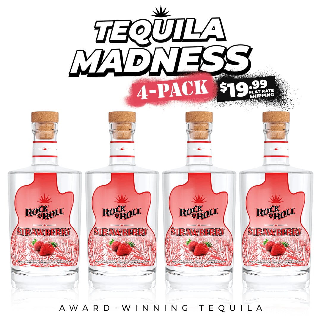 Tequila Madness Strawberry 4 Pack