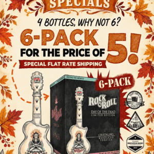 Fall Into Rock n Roll Cristalino Reposado 6 Pack